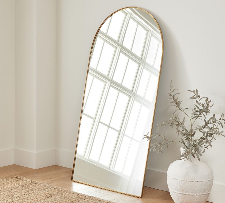 Stowe Arch Floor Mirror
