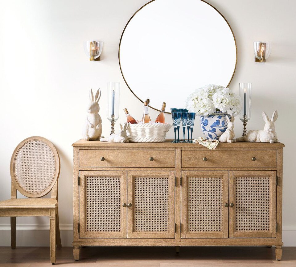 Stowe 102 cm Round Wall Mirror