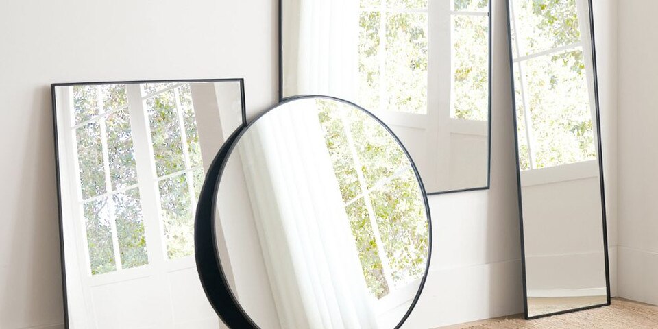 Stowe 102 cm Round Wall Mirror