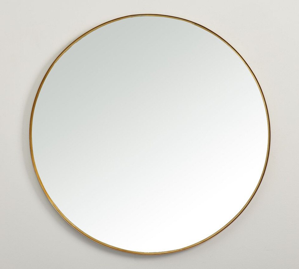 Stowe 102 cm Round Wall Mirror
