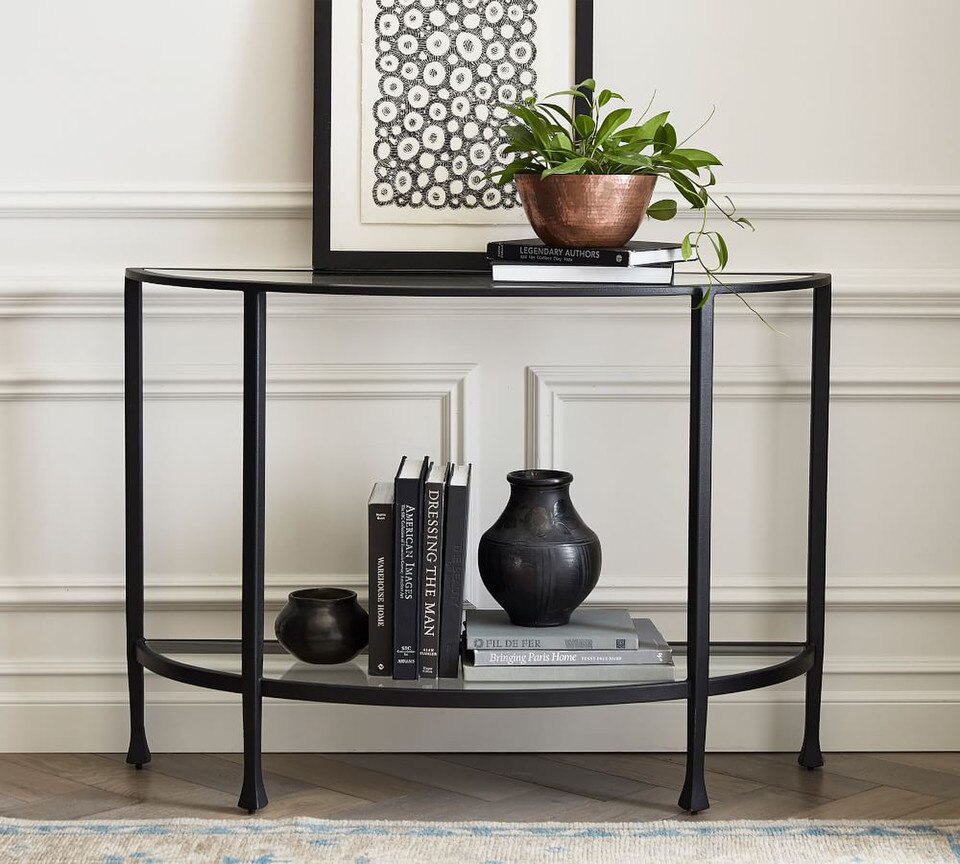 Tanner Demilune Console Table