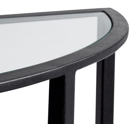 Tanner Demilune Console Table Pottery Barn Australia - Black Glass Console Table Australia Tanner Demilune Console Table Pottery Barn Australia - Black Glass Console Table Australia