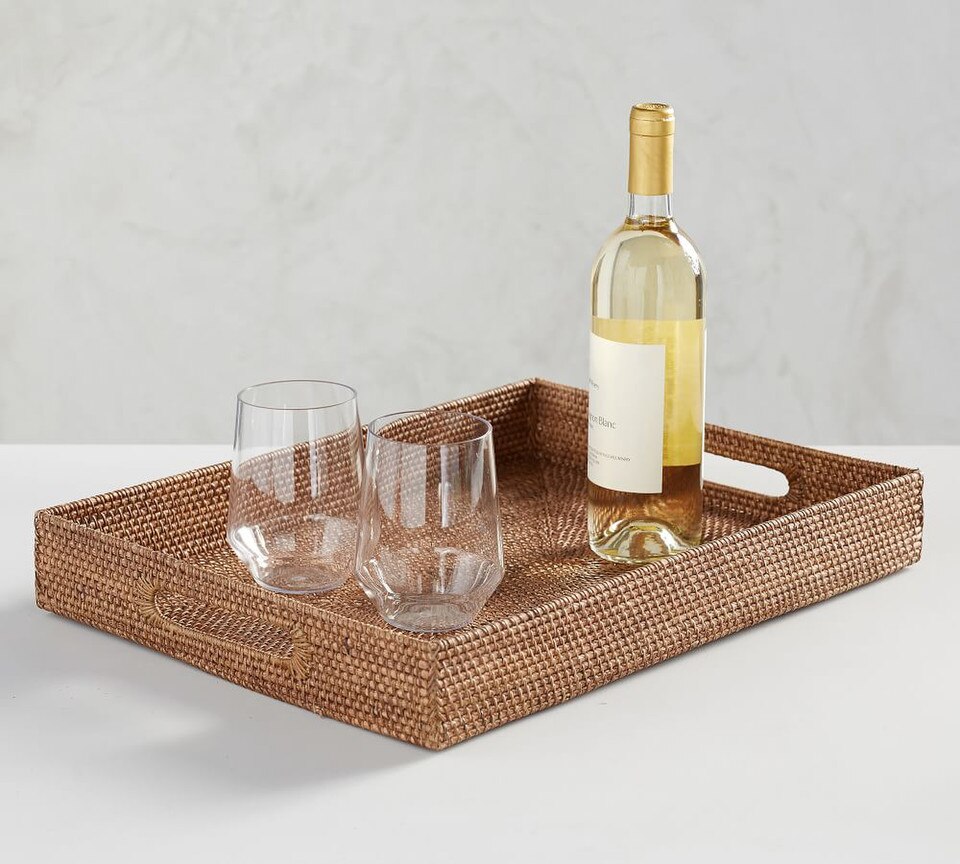 Tava Rattan Serving Tray