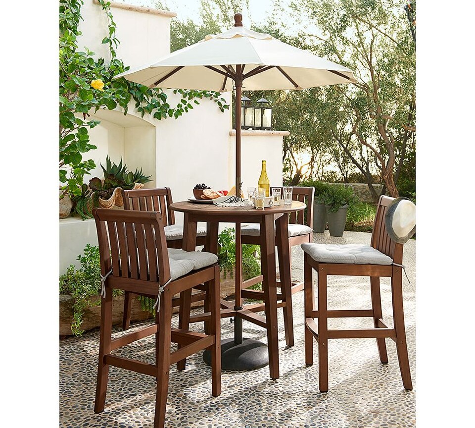 Tufted Sunbrella® Outdoor Dining Chair Cushion | Pottery ...