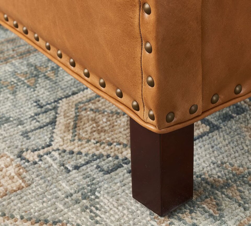 Tyler Square Arm Leather Chair