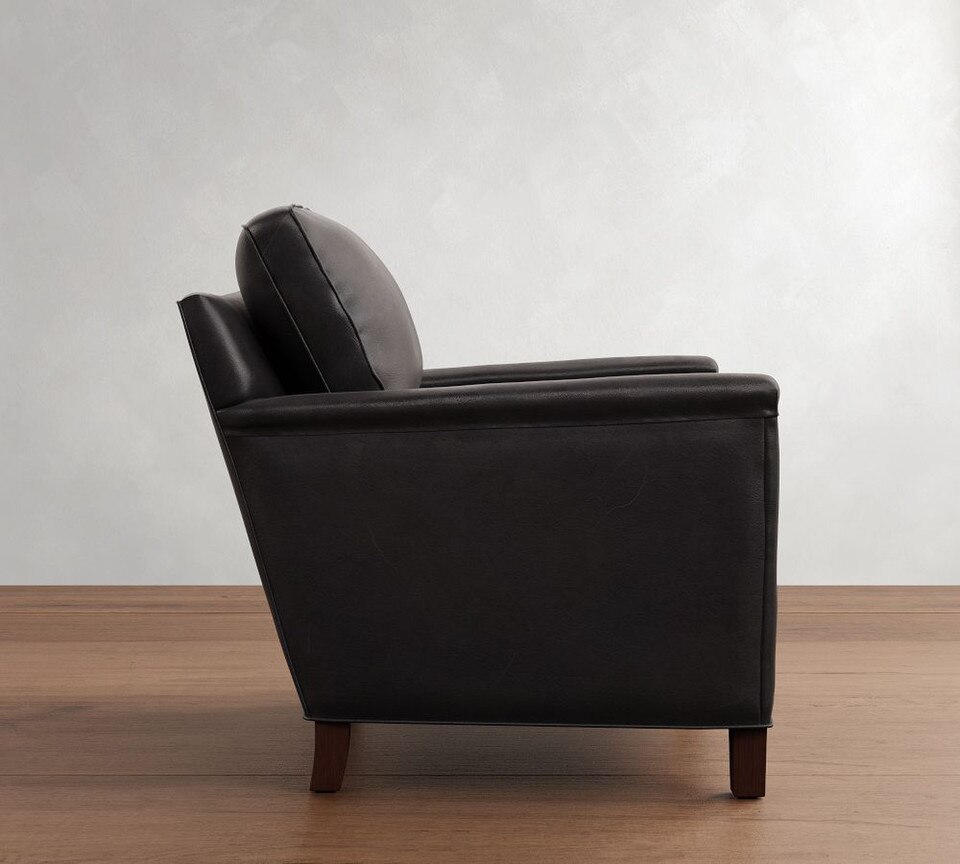 Tyler Square Arm Leather Chair