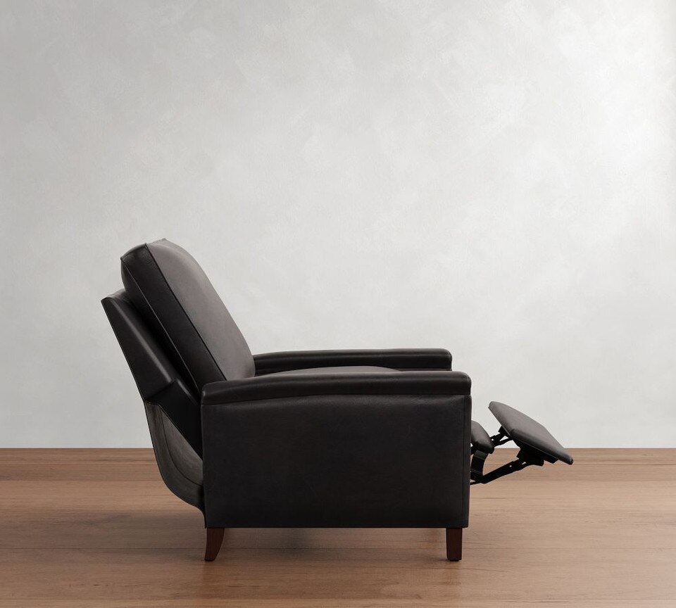 Tyler Square Arm Leather Recliner