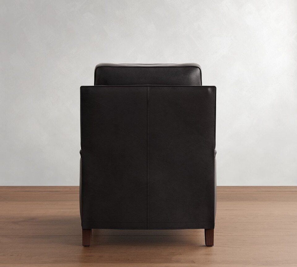 Tyler Square Arm Leather Recliner