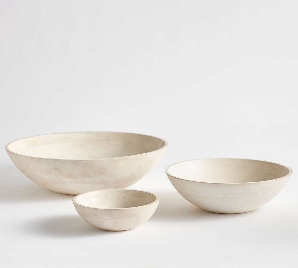 Vail Wood Serving Bowl