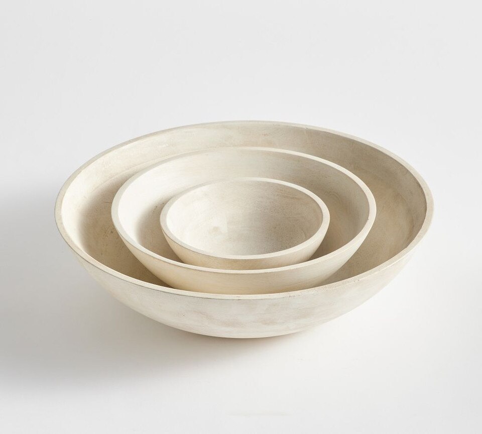 Vail Wood Serving Bowl