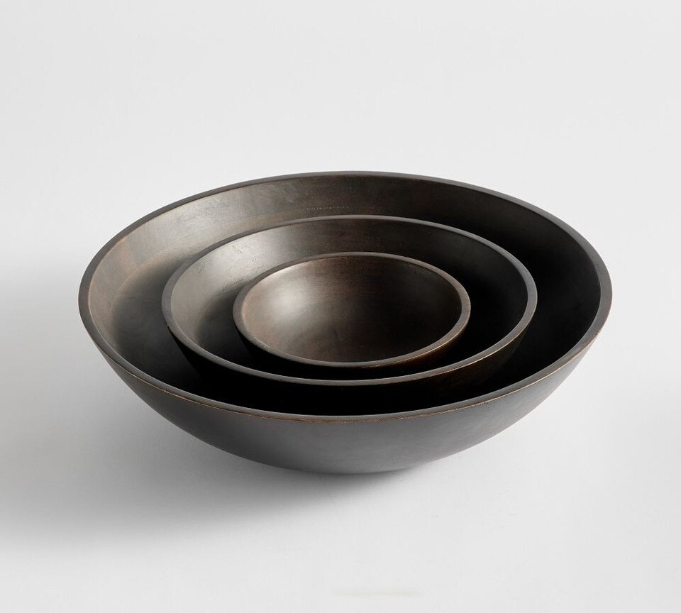 Vail Wood Serving Bowl
