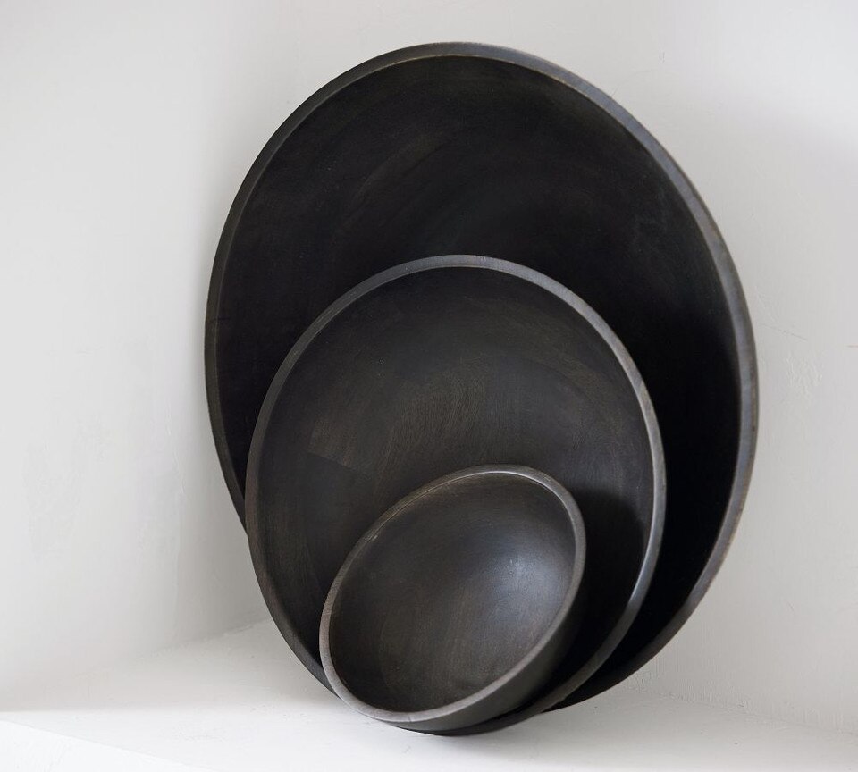 Vail Wood Serving Bowl