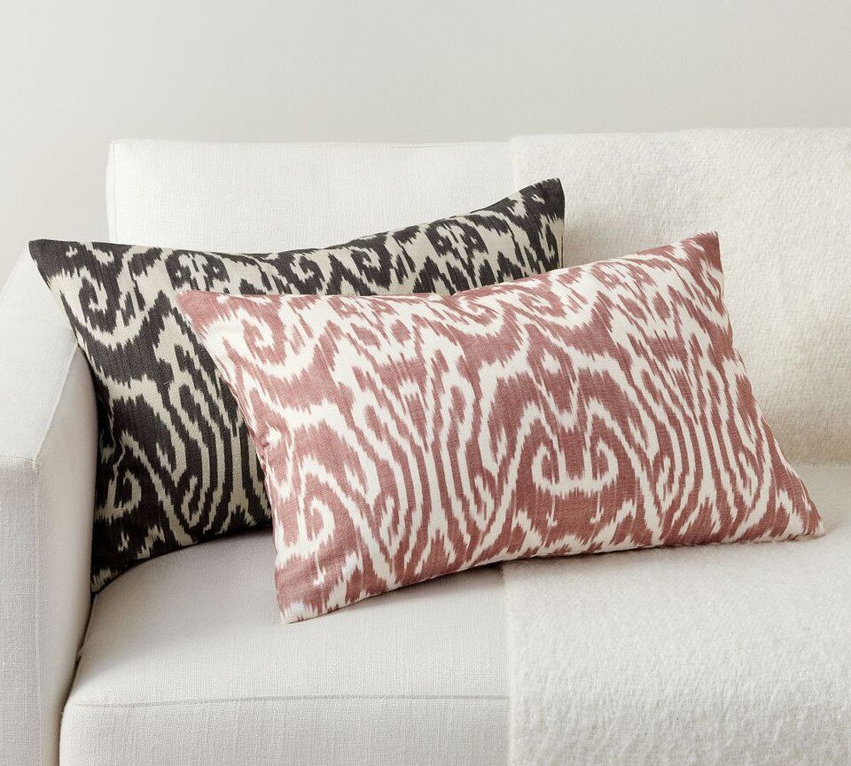 Vega Ikat Lumbar Cushion