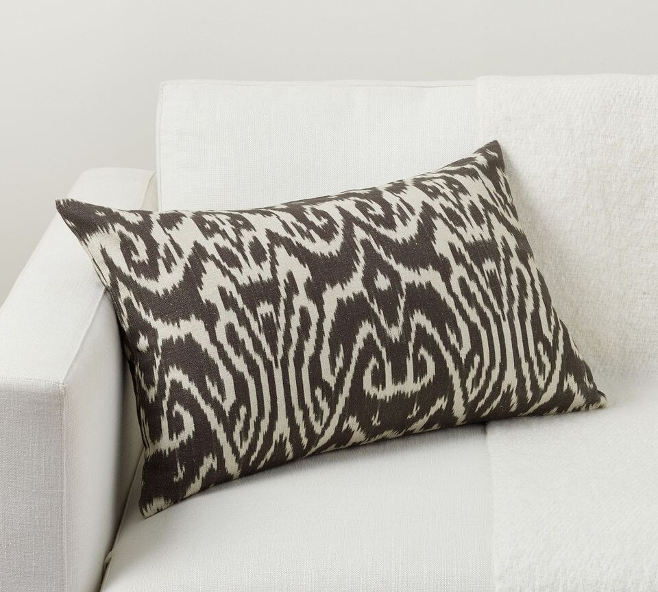 Vega Ikat Lumbar Cushion