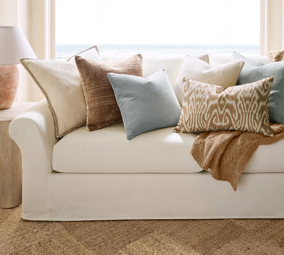 Vega Ikat Lumbar Cushion