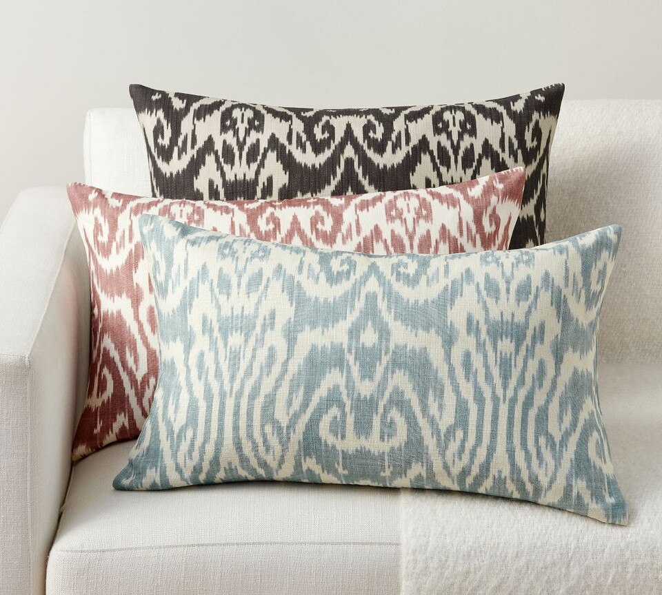Vega Ikat Lumbar Cushion