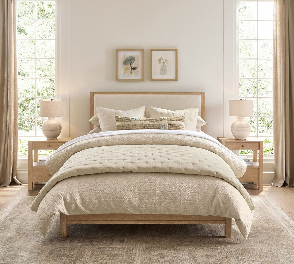 Everyday Linen Comfort Coverlet
