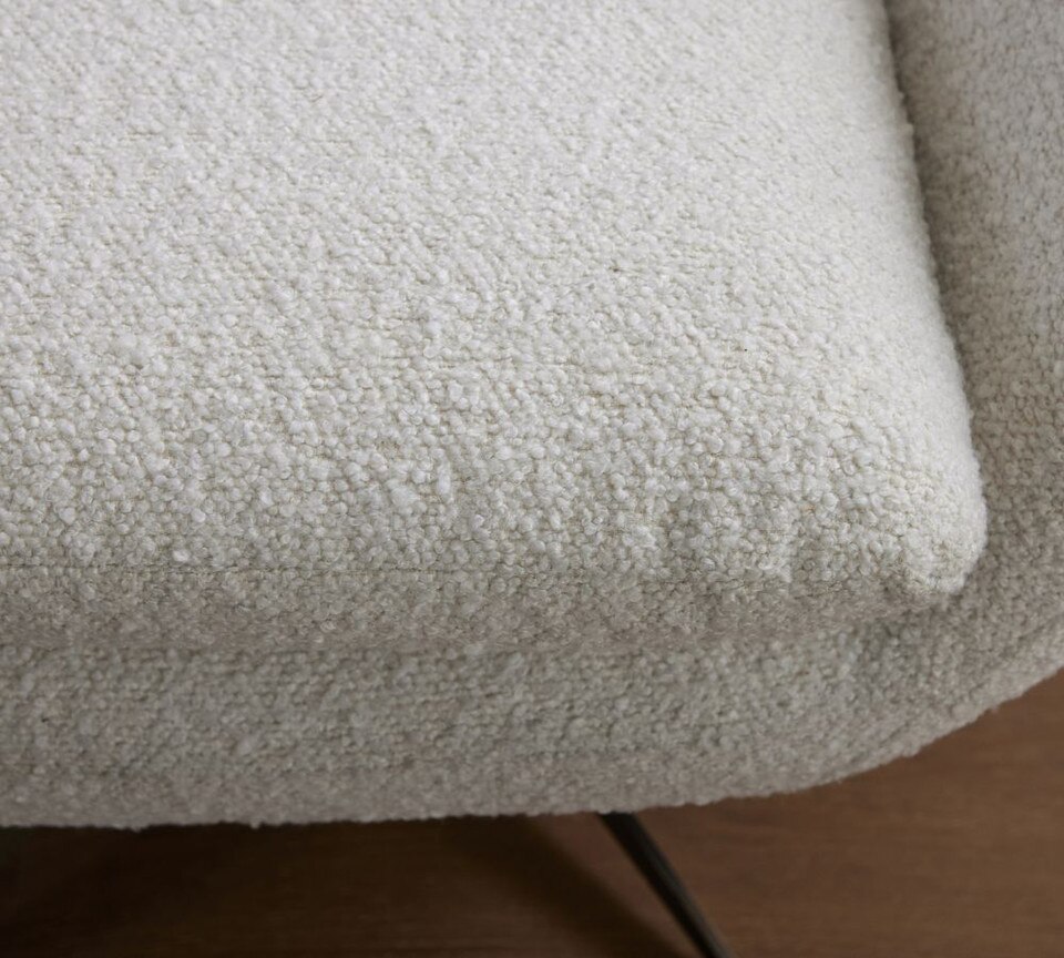 Wells Upholstered Tight-Back Swivel Armchair