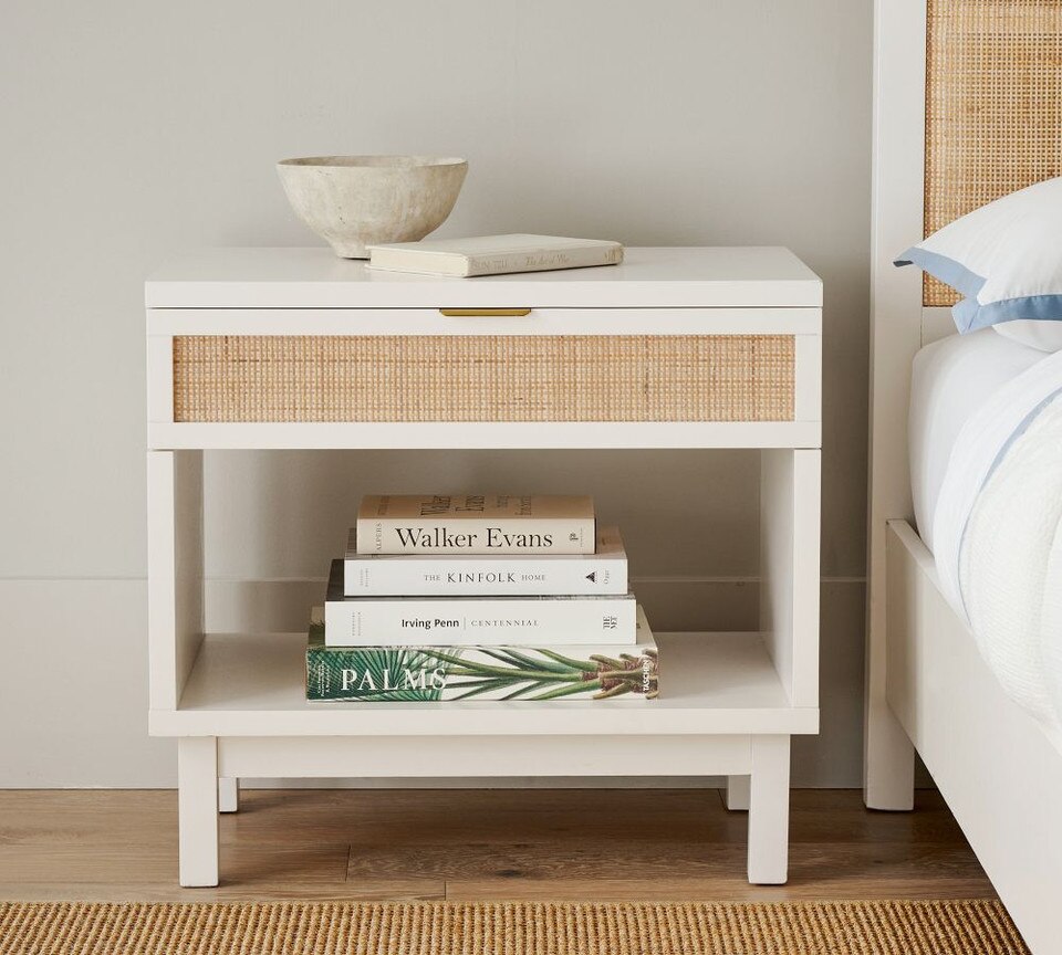 Westly Cane Bedside Table