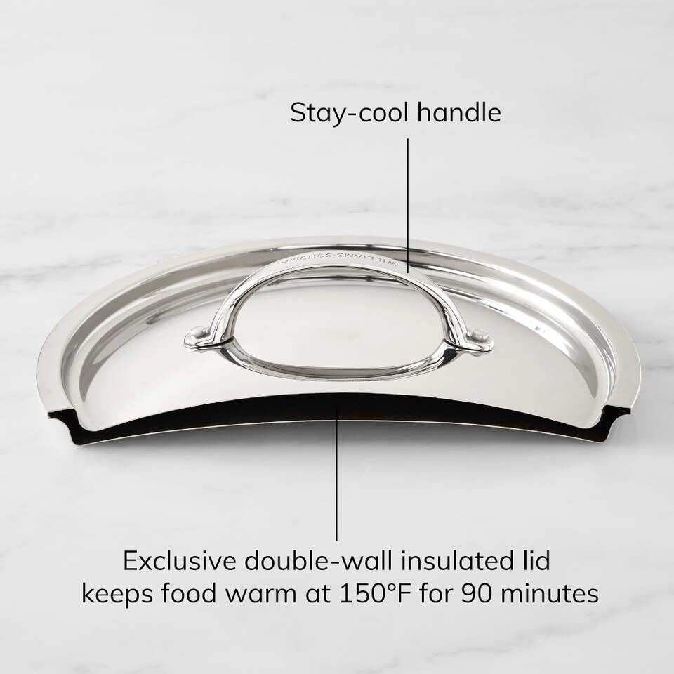 Williams Sonoma Thermo-Clad„¢ Stainless-Steel 10-Piece Cookware Set