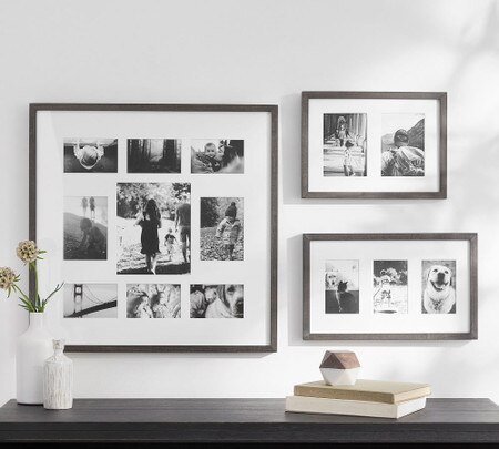 Wood Gallery Multi Opening Frames - Photo Frames Multiple Images Wood Gallery Multi Opening Frames - Photo Frames Multiple Images