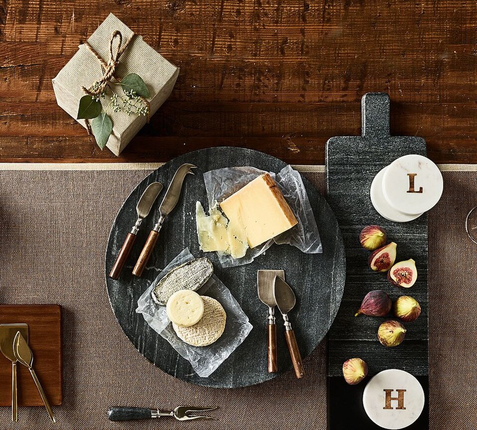Chateau Wood Handled Cheese Knives - Set of 4