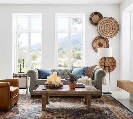Woven Baskets Wall Art Pottery Barn Australia