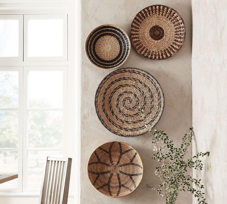 Woven Baskets  Wall  Art Pottery Barn Australia