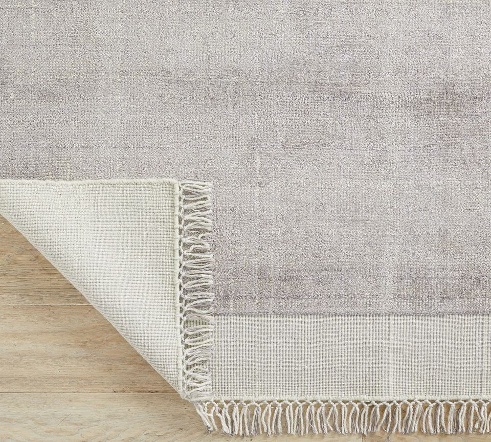 Wray Handwoven Flatweave Rug Silver Pottery Barn Australia